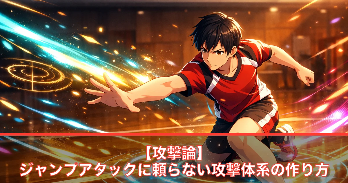 【攻撃論】ジャンプアタックに頼らない攻撃体系の作り方