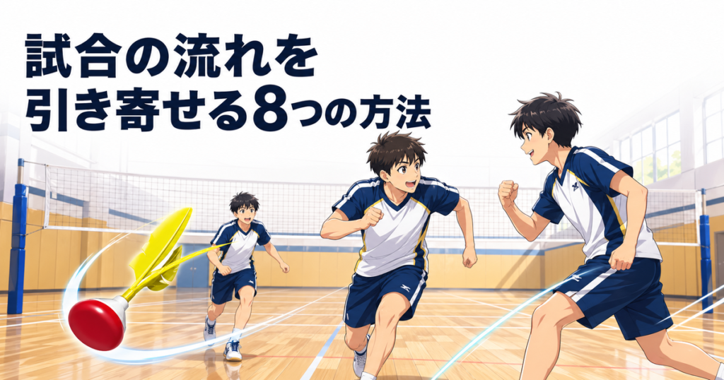 試合の「流れ」を引き寄せるには？勢いをつかむ8つのプレーと声かけ のアイキャッチ画像